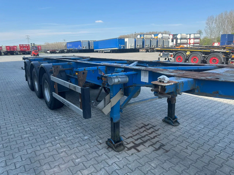 Kontejnerovy návěs/ Výměnná nástavba Groenewegen 20FT/30FT, ADR (EX/II, EX/III, FL, OX, AT), drum, NL-Chassis: obrázek 11