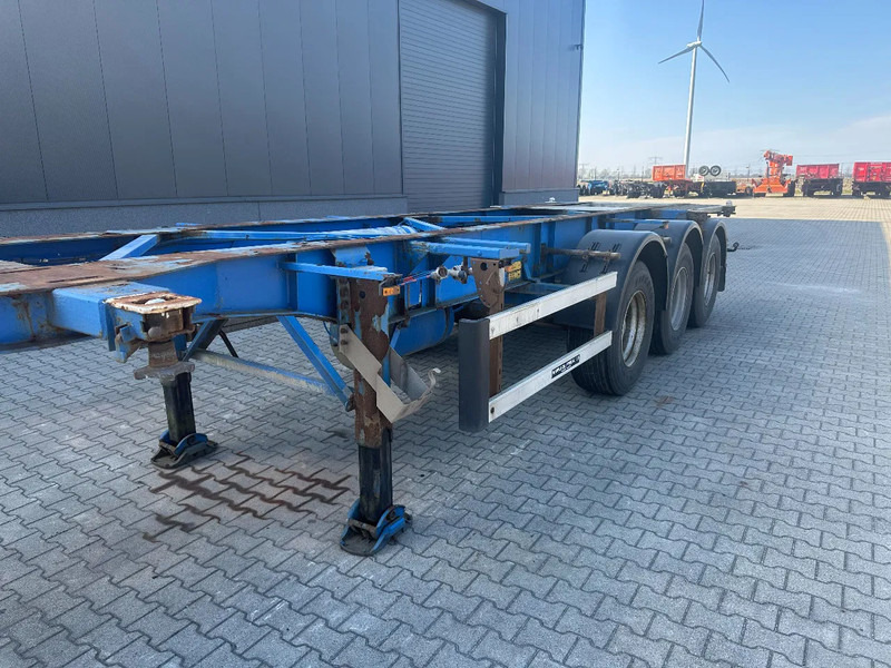 Kontejnerovy návěs/ Výměnná nástavba Groenewegen 20FT/30FT, ADR (EX/II, EX/III, FL, OX, AT), drum, NL-Chassis: obrázek 19
