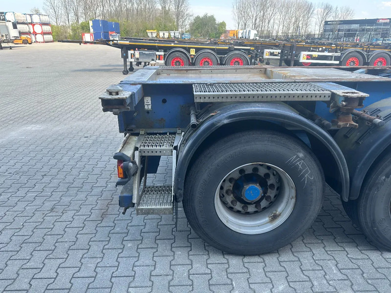 Kontejnerovy návěs/ Výměnná nástavba Groenewegen 20FT/30FT, ADR (EX/II, EX/III, FL, OX, AT), drum, NL-Chassis: obrázek 15