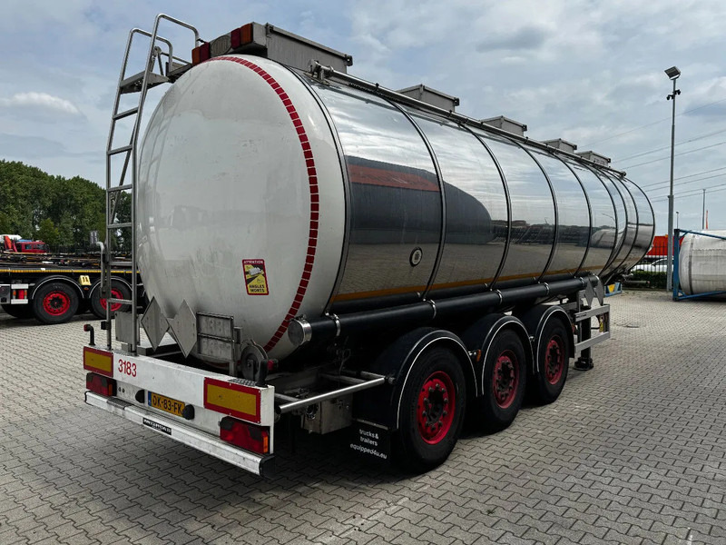 Indox 37.500L / 1-COMP /4-BAFFELS, ADR, L4BH, INOX, NL, APK/ADR till 10/2025, new SAF axles, ALCOA - Cisternový návěs: obrázek 5 Indox 37.500L / 1-COMP /4-BAFFELS, ADR, L4BH, INOX, NL, APK/ADR till 10/2025, new SAF axles, ALCOA - Cisternový návěs: obrázek 5