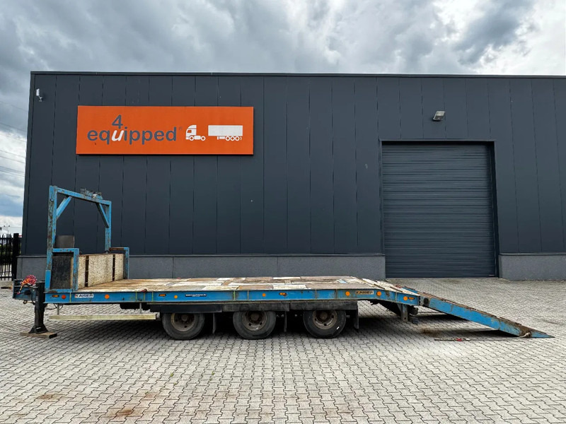 Kaiser drawbar trailer, ramps, 3 axles, spring suspension, hardwood - Přívěs na přepravu automobilů: obrázek 1 Kaiser drawbar trailer, ramps, 3 axles, spring suspension, hardwood - Přívěs na přepravu automobilů: obrázek 1