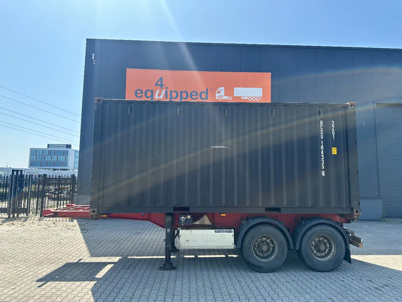 Krone 2-axle 20FT chassis + 20FT DV 8'6" container ONE-WAY - Kontejnerovy návěs/ Výměnná nástavba: obrázek 2 Krone 2-axle 20FT chassis + 20FT DV 8'6" container ONE-WAY - Kontejnerovy návěs/ Výměnná nástavba: obrázek 2