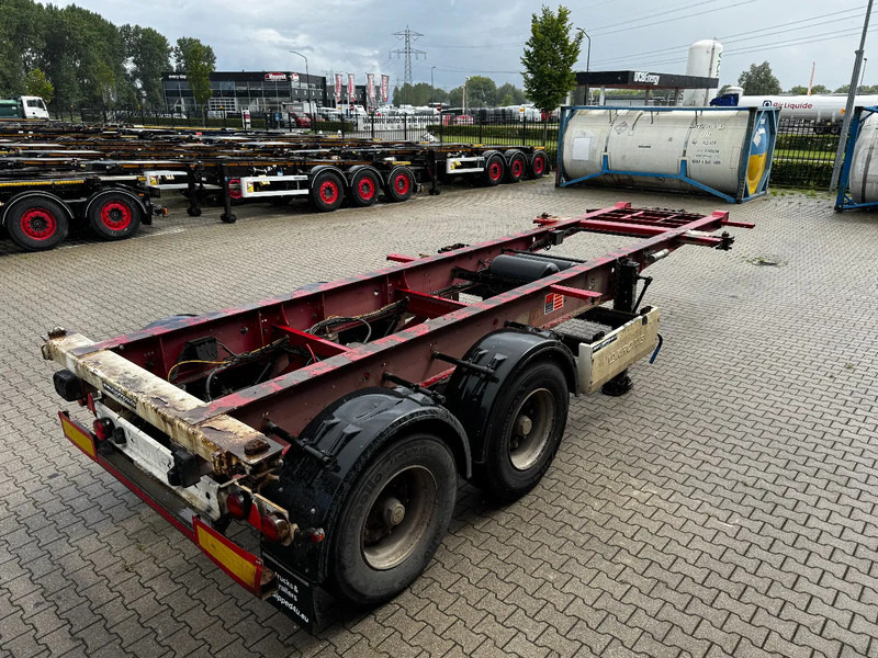 Krone 2-axle 20FT chassis, BPW + drumbrakes, airsuspension, empty weight: 3.180kg, 2x available - Kontejnerovy návěs/ Výměnná nástavba: obrázek 3 Krone 2-axle 20FT chassis, BPW + drumbrakes, airsuspension, empty weight: 3.180kg, 2x available - Kontejnerovy návěs/ Výměnná nástavba: obrázek 3
