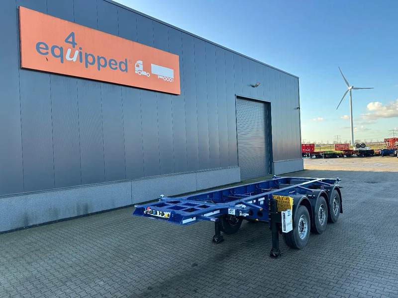 Krone NEW / DIRECT AVAILABLE 20FT ADR-CHASSIS, EMPTY WEIGHT: 3.470kg, DISCBRAKES, LIFTAXLE, 2x available - Kontejnerovy návěs/ Výměnná nástavba: obrázek 1 Krone NEW / DIRECT AVAILABLE 20FT ADR-CHASSIS, EMPTY WEIGHT: 3.470kg, DISCBRAKES, LIFTAXLE, 2x available - Kontejnerovy návěs/ Výměnná nástavba: obrázek 1