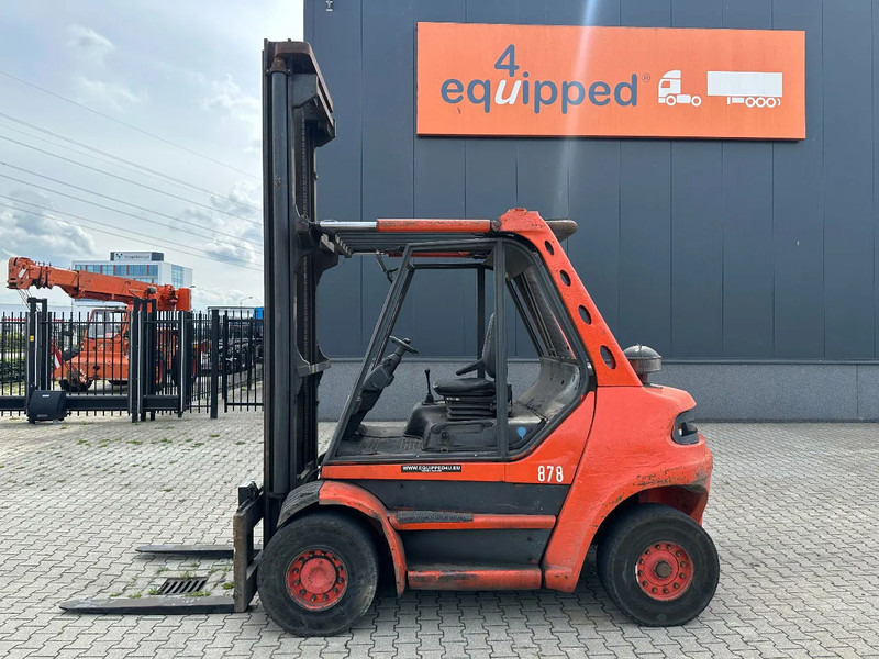 Linde H80D-03 FORKLIFT, 8000KG, duplex, 6 cil. Deutz diesel, 12.200hrs, - Dieselový vysokozdvižný vozík: obrázek 3 Linde H80D-03 FORKLIFT, 8000KG, duplex, 6 cil. Deutz diesel, 12.200hrs, - Dieselový vysokozdvižný vozík: obrázek 3