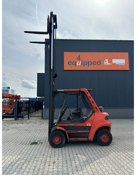Linde H80D-03 FORKLIFT, 8000KG, duplex, 6 cil. Deutz diesel, 12.200hrs, - Dieselový vysokozdvižný vozík: obrázek 4 Linde H80D-03 FORKLIFT, 8000KG, duplex, 6 cil. Deutz diesel, 12.200hrs, - Dieselový vysokozdvižný vozík: obrázek 4
