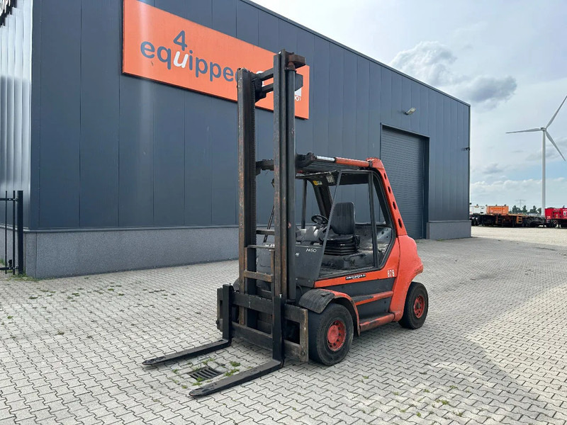 Linde H80D-03 FORKLIFT, 8000KG, duplex, 6 cil. Deutz diesel, 12.200hrs, - Dieselový vysokozdvižný vozík: obrázek 1 Linde H80D-03 FORKLIFT, 8000KG, duplex, 6 cil. Deutz diesel, 12.200hrs, - Dieselový vysokozdvižný vozík: obrázek 1