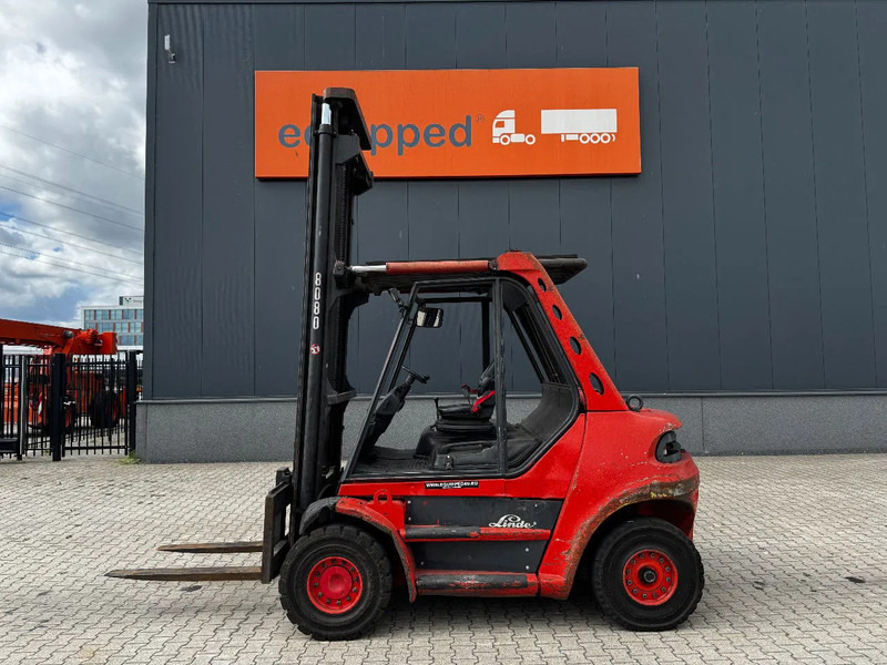 Linde H80D FORKLIFT, 8000KG, duplex, 6 cil. Deutz diesel, 14.934hrs, - Dieselový vysokozdvižný vozík: obrázek 2 Linde H80D FORKLIFT, 8000KG, duplex, 6 cil. Deutz diesel, 14.934hrs, - Dieselový vysokozdvižný vozík: obrázek 2