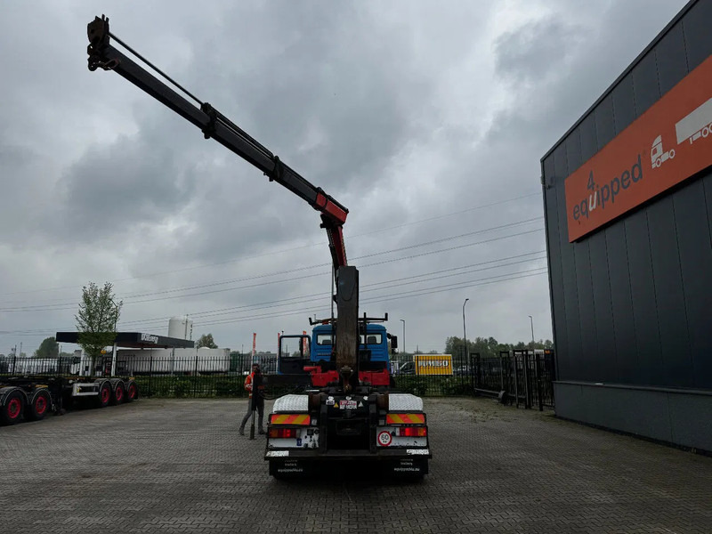 MAN FE 410A, 6x4, EURO 2, Palfinger PK17000 Crane + VDL HOOK, full spring, manual gearbox, MOT 9/2025 - Hákový nosič kontejnerů, Auto s hydraulickou rukou: obrázek 5 MAN FE 410A, 6x4, EURO 2, Palfinger PK17000 Crane + VDL HOOK, full spring, manual gearbox, MOT 9/2025 - Hákový nosič kontejnerů, Auto s hydraulickou rukou: obrázek 5