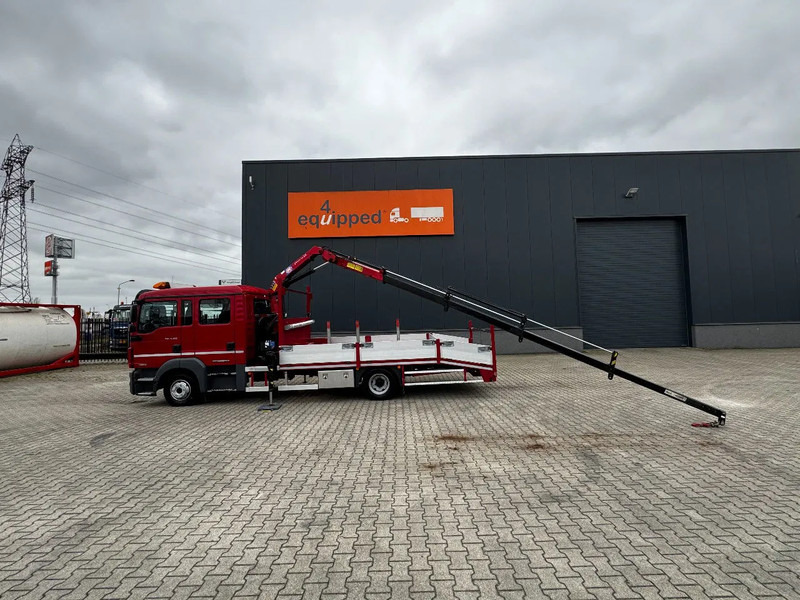 MAN TGL 8.180 Dubbele Cabine (DOKA), HMF535 K3 kraan met slechts 283 uur en 211.164km, EURO-6, oprij-platen, NL-truck, APK: 11/2025 - Přepravník automobilů, Auto s hydraulickou rukou: obrázek 1 MAN TGL 8.180 Dubbele Cabine (DOKA), HMF535 K3 kraan met slechts 283 uur en 211.164km, EURO-6, oprij-platen, NL-truck, APK: 11/2025 - Přepravník automobilů, Auto s hydraulickou rukou: obrázek 1