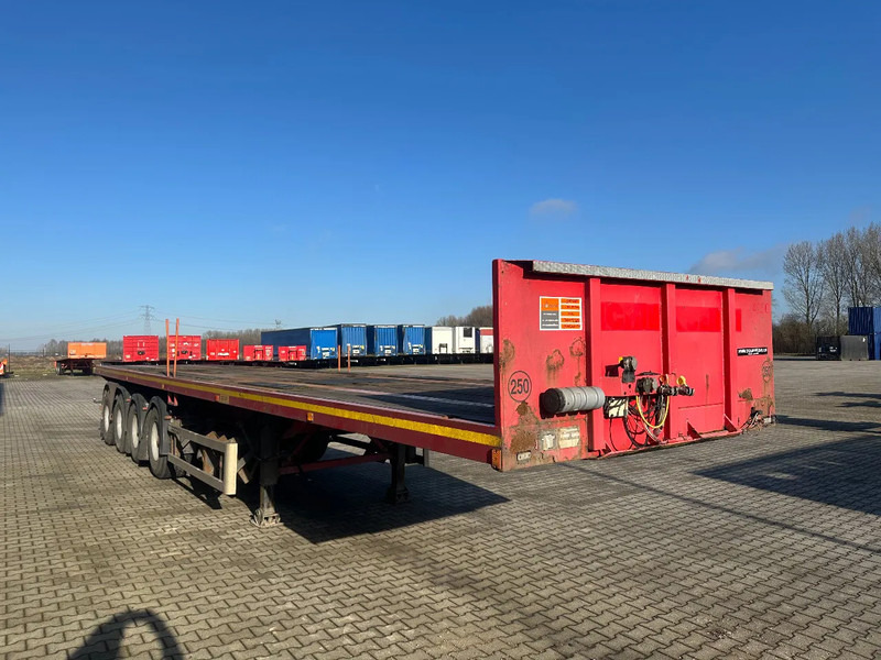 MOL 62 tons Ballast trailer, 4 axles, 2 steering axles, Belgium- trailer, 70% tyres - Návěs valník/ Plato: obrázek 5 MOL 62 tons Ballast trailer, 4 axles, 2 steering axles, Belgium- trailer, 70% tyres - Návěs valník/ Plato: obrázek 5