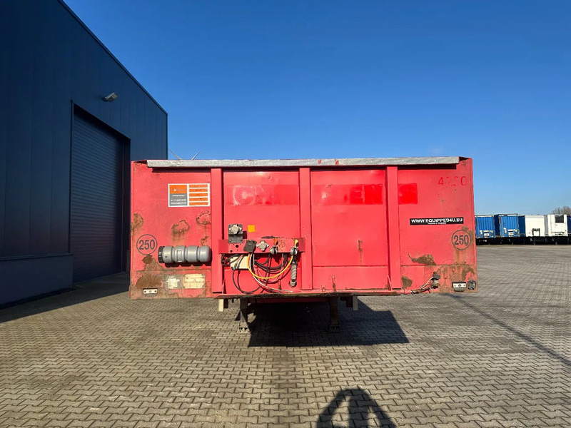 MOL 62 tons Ballast trailer, 4 axles, 2 steering axles, Belgium- trailer, 70% tyres - Návěs valník/ Plato: obrázek 4 MOL 62 tons Ballast trailer, 4 axles, 2 steering axles, Belgium- trailer, 70% tyres - Návěs valník/ Plato: obrázek 4