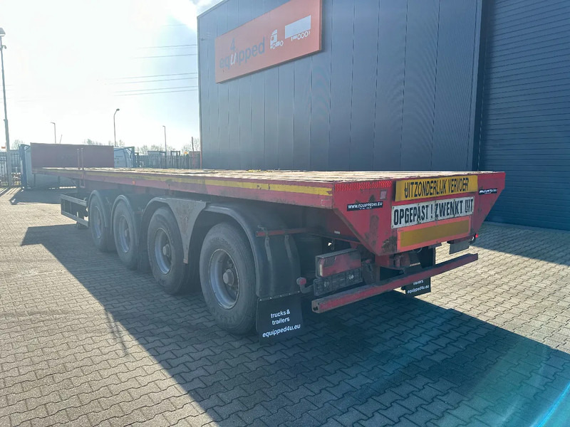 MOL 62 tons Ballast trailer, 4 axles, 2 steering axles, Belgium- trailer, 70% tyres - Návěs valník/ Plato: obrázek 2 MOL 62 tons Ballast trailer, 4 axles, 2 steering axles, Belgium- trailer, 70% tyres - Návěs valník/ Plato: obrázek 2