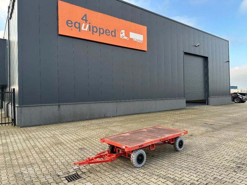 Mafi double-steered and connectable heavy-duty trailers with 6000kg loading capacity, 9x available - Přívěs plato/ Valník: obrázek 1 Mafi double-steered and connectable heavy-duty trailers with 6000kg loading capacity, 9x available - Přívěs plato/ Valník: obrázek 1