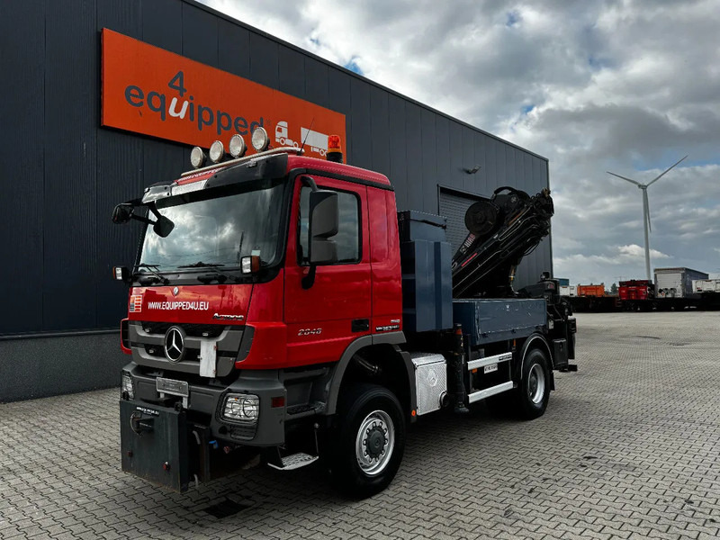 Mercedes-Benz Actros 2046 4x4 / FULL SPRING / HIAB 288 EP 5 HIPRO Crane / EURO-5 - Auto s hydraulickou rukou: obrázek 3 Mercedes-Benz Actros 2046 4x4 / FULL SPRING / HIAB 288 EP 5 HIPRO Crane / EURO-5 - Auto s hydraulickou rukou: obrázek 3