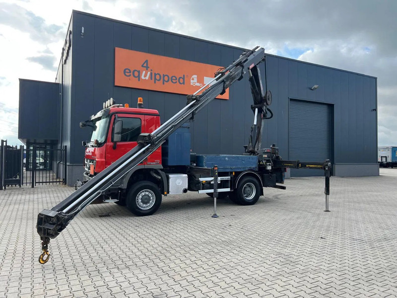 Mercedes-Benz Actros 2046 4x4 / FULL SPRING / HIAB 288 EP 5 HIPRO Crane / EURO-5 - Auto s hydraulickou rukou: obrázek 4 Mercedes-Benz Actros 2046 4x4 / FULL SPRING / HIAB 288 EP 5 HIPRO Crane / EURO-5 - Auto s hydraulickou rukou: obrázek 4