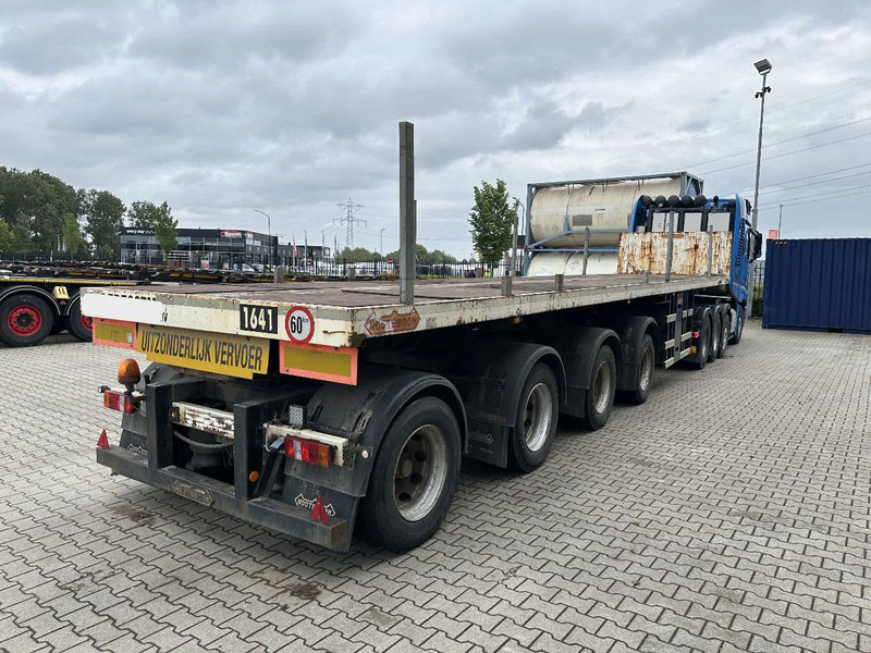 Nooteboom OVB-73-04, 73 tons 4-axle Ballast trailer, 3 hydraulic steering axles, 75% tyres, MOT 03/2026 - Návěs valník/ Plato: obrázek 5 Nooteboom OVB-73-04, 73 tons 4-axle Ballast trailer, 3 hydraulic steering axles, 75% tyres, MOT 03/2026 - Návěs valník/ Plato: obrázek 5
