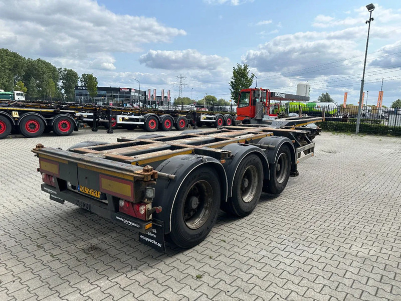 Kontejnerovy návěs/ Výměnná nástavba Pacton FLEX XL 45FT HC multi (2x extendable), liftaxle, SAF + DRUM, NL-chassis: obrázek 6