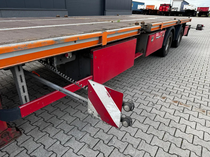 RUFA MEGA PLATFORM / LENKACHSE/ 12 TWISTLOCKS 1x 40FT + 2x 20FT (HECKBÜNDIG) / BPW / SCHEIBE/ GALVANISIERT/ RUNGENTASCHEN - Návěs valník/ Plato: obrázek 3 RUFA MEGA PLATFORM / LENKACHSE/ 12 TWISTLOCKS 1x 40FT + 2x 20FT (HECKBÜNDIG) / BPW / SCHEIBE/ GALVANISIERT/ RUNGENTASCHEN - Návěs valník/ Plato: obrázek 3