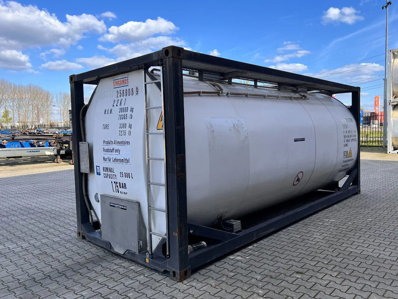 SINGAMAS TOP: Food grade, 25.000L, foodgrade, insp. till 07/2026 - Cisternový kontejner: obrázek 3 SINGAMAS TOP: Food grade, 25.000L, foodgrade, insp. till 07/2026 - Cisternový kontejner: obrázek 3