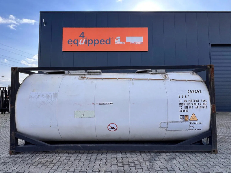 SINGAMAS TOP: Food grade, 25.000L, foodgrade, insp. till 07/2026 - Cisternový kontejner: obrázek 2 SINGAMAS TOP: Food grade, 25.000L, foodgrade, insp. till 07/2026 - Cisternový kontejner: obrázek 2