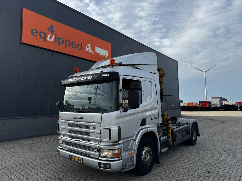 Scania P114-340 + HIAB 19-5 crane + remote / Euro-3 / 3 pedals / NL-truck / APK: 12-2025 - Auto s hydraulickou rukou: obrázek 4 Scania P114-340 + HIAB 19-5 crane + remote / Euro-3 / 3 pedals / NL-truck / APK: 12-2025 - Auto s hydraulickou rukou: obrázek 4