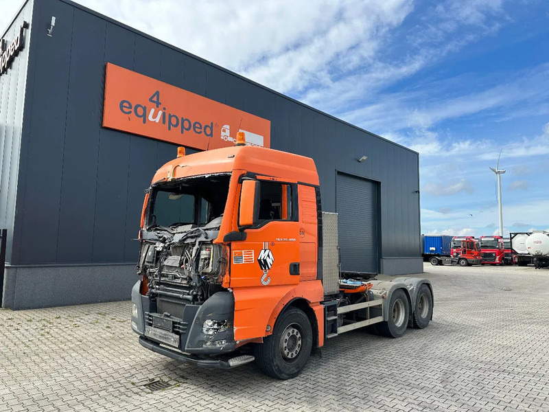 MAN TGX 26.480 6x4, MANUAL GEARBOX, ONLY CABIN DAMAGE, 231.000KM - Tahač: obrázek 1 MAN TGX 26.480 6x4, MANUAL GEARBOX, ONLY CABIN DAMAGE, 231.000KM - Tahač: obrázek 1
