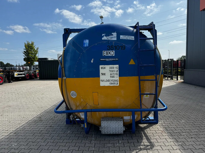 UBH 20FT SWAP 34.570L, 4 baffles / 5 holes / T12 / 5Y-test valid till 07/2026 - Cisternový kontejner: obrázek 4 UBH 20FT SWAP 34.570L, 4 baffles / 5 holes / T12 / 5Y-test valid till 07/2026 - Cisternový kontejner: obrázek 4