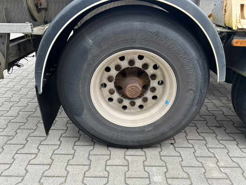 Kontejnerovy návěs/ Výměnná nástavba Van Hool 20FT/30FT, ADR (EX/II, EX/III, FL, AT), BPW + drum, ALCOA, galvanized, liftaxle, NL-Chassis: obrázek 17