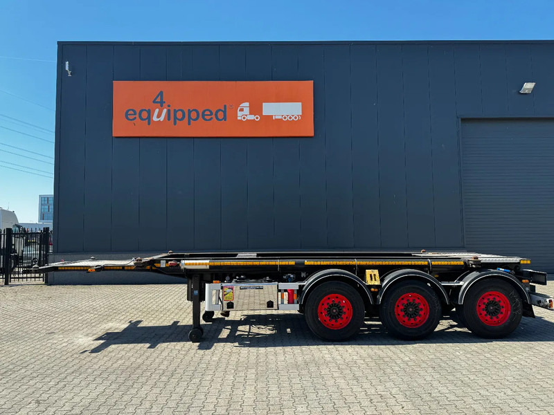 Van Hool 20FT, 66°/380V Tipping-chassis, ADR (EX/II, EX/III, FL, AT), SAF, 2 liftaxles, MOT - Sklápěcí návěs: obrázek 4 Van Hool 20FT, 66°/380V Tipping-chassis, ADR (EX/II, EX/III, FL, AT), SAF, 2 liftaxles, MOT - Sklápěcí návěs: obrázek 4
