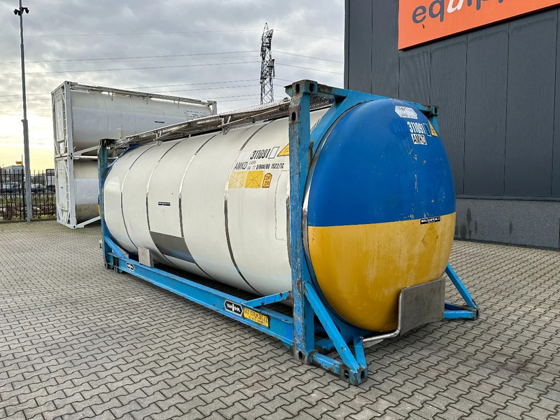 Van Hool 20FT SWAPBODY 30.800L, UN PORTABLE, T7, 2,5Y inspection: 11/2025 - Cisternový kontejner: obrázek 3 Van Hool 20FT SWAPBODY 30.800L, UN PORTABLE, T7, 2,5Y inspection: 11/2025 - Cisternový kontejner: obrázek 3