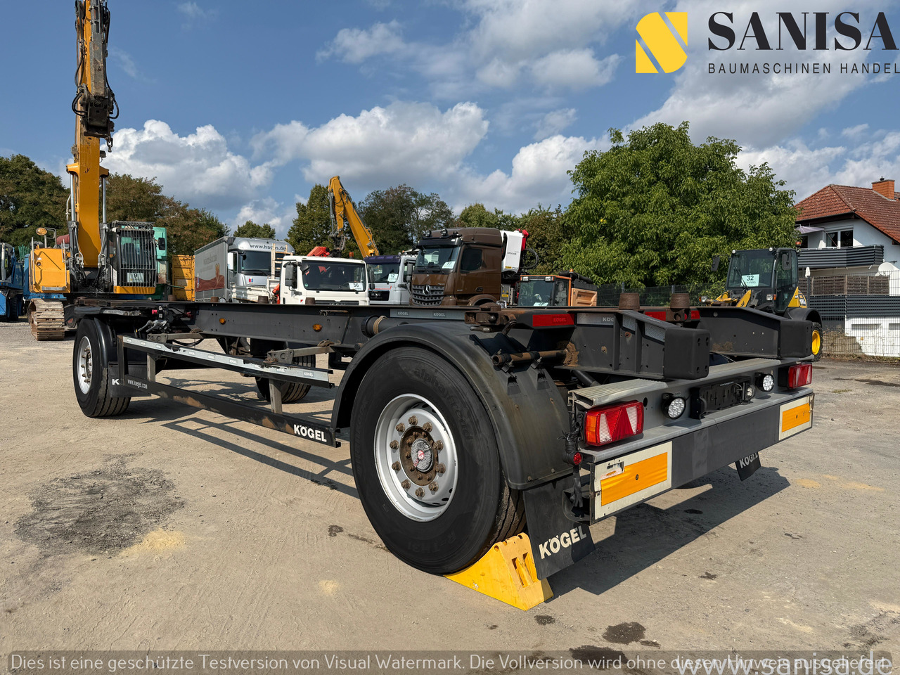 KÖGEL AW18/Wechselfahrgestell/BDF/Pneumatik - Přívěs-podvozek: obrázek 3 KÖGEL AW18/Wechselfahrgestell/BDF/Pneumatik - Přívěs-podvozek: obrázek 3