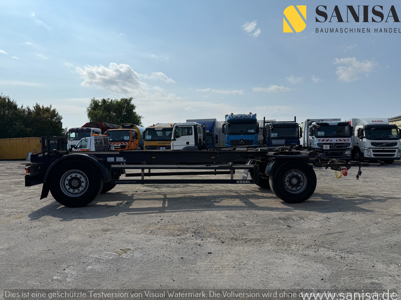 KÖGEL AW18/Wechselfahrgestell/BDF/Pneumatik - Přívěs-podvozek: obrázek 5 KÖGEL AW18/Wechselfahrgestell/BDF/Pneumatik - Přívěs-podvozek: obrázek 5