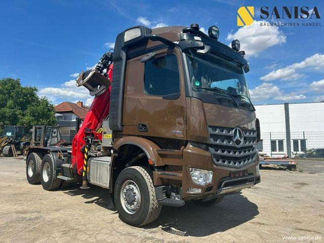 Mercedes-Benz Arocs 3351/6x6/Palfinger Epolsion S260/Langholz - Tahač: obrázek 1 Mercedes-Benz Arocs 3351/6x6/Palfinger Epolsion S260/Langholz - Tahač: obrázek 1