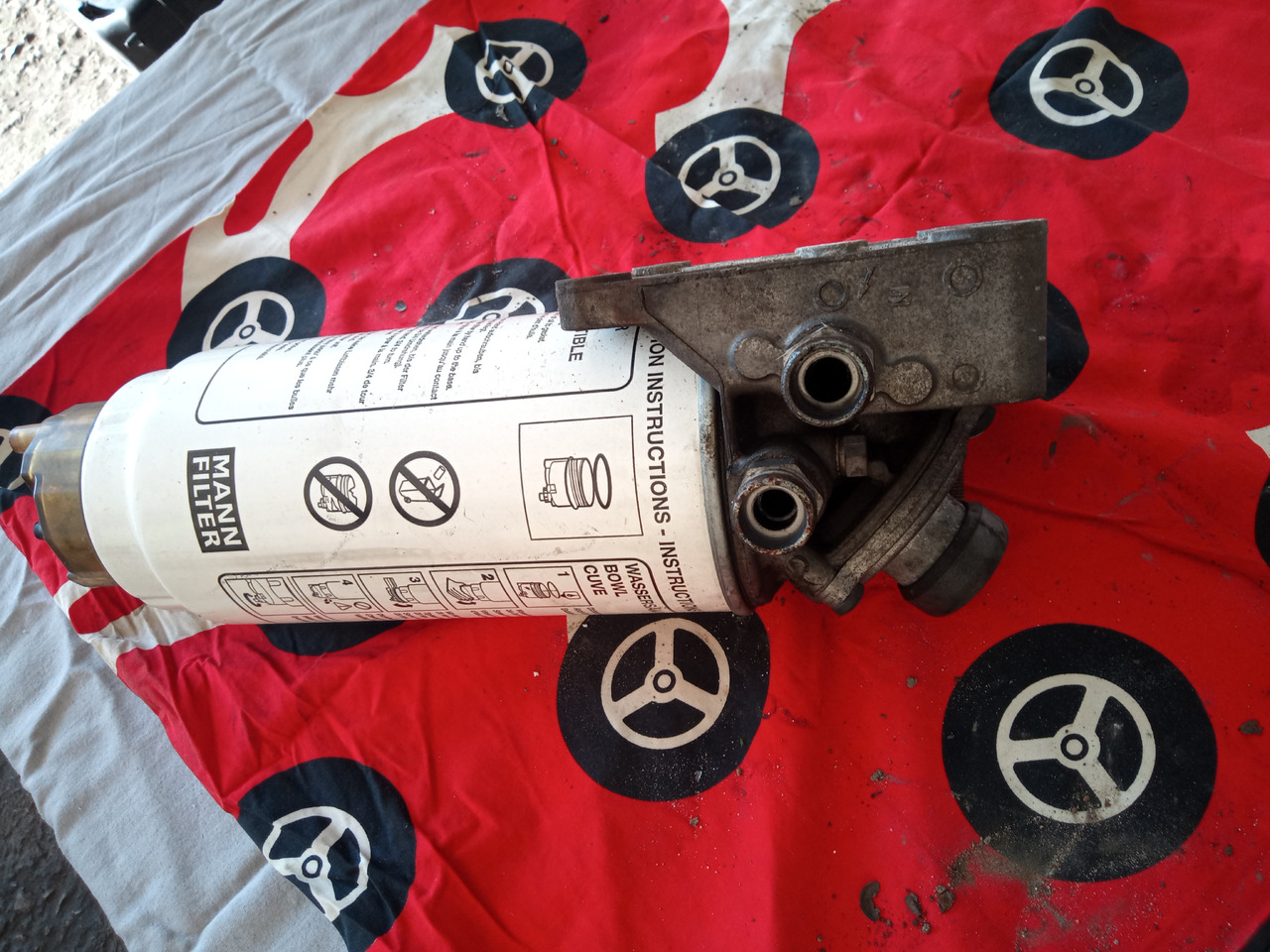 DAF XF106 - Palivový filtr: obrázek 1 DAF XF106 - Palivový filtr: obrázek 1