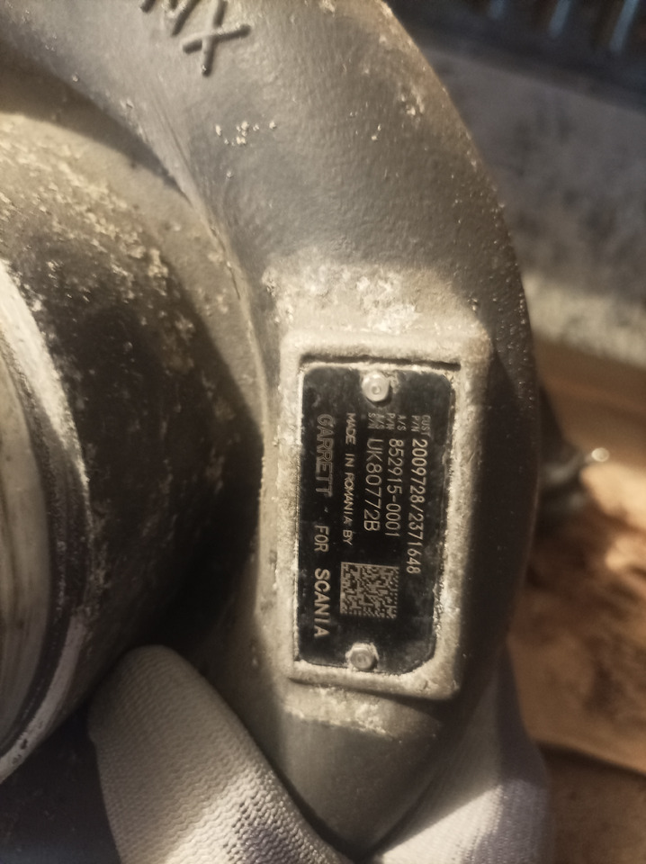 GARRETT Scania - Turbodmychadlo: obrázek 1 GARRETT Scania - Turbodmychadlo: obrázek 1