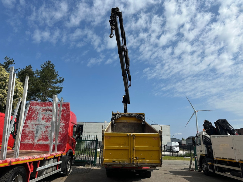 Hákový nosič kontejnerů, Auto s hydraulickou rukou DAF CF 85.410 6X4 21T HOOKLIFT + CRANE HIAB 166-3 HIPRO + ROTATOR - 5/6F - RETARDER - TÜV 10/2025 - EURO 5 - BE TRUCK: obrázek 19