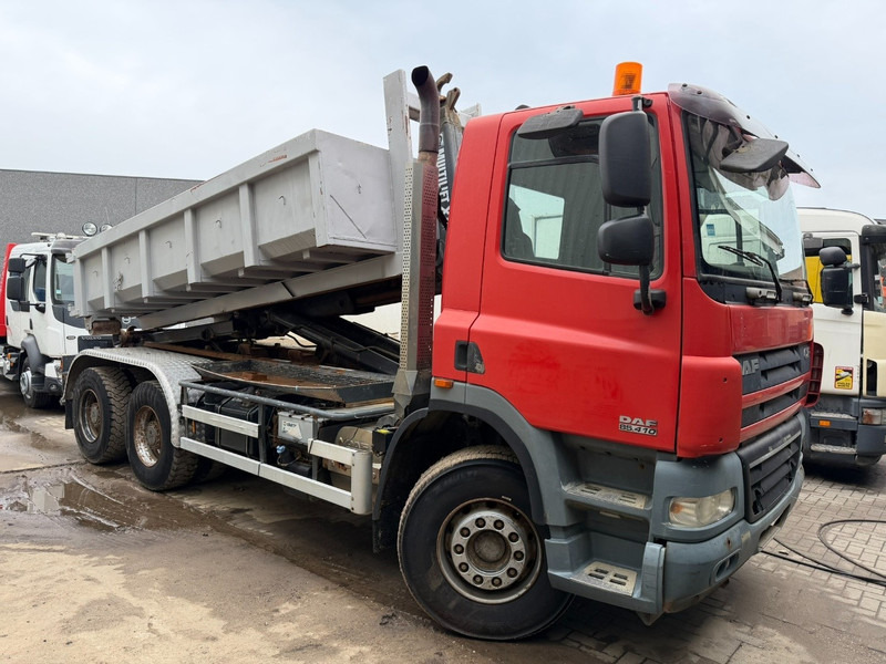 DAF CF 85.410 6x4 HOOKLIFT HIAB MULTILIFT - MANUAL ZF - EURO 4 - STEEL SPRING / BLATT / LAMES - BIG AXLES / HUB REDUCTION - BE TRUCK - Hákový nosič kontejnerů: obrázek 1 DAF CF 85.410 6x4 HOOKLIFT HIAB MULTILIFT - MANUAL ZF - EURO 4 - STEEL SPRING / BLATT / LAMES - BIG AXLES / HUB REDUCTION - BE TRUCK - Hákový nosič kontejnerů: obrázek 1