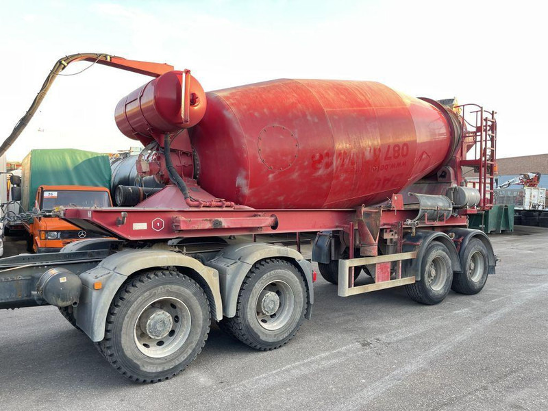 Hoenkhaus 12m3 CONCRETE MIXER 2 Axles SAF - AIR SUSP. - DRUM BRAKES - BE TRAILER - Návěs domíchávač: obrázek 1 Hoenkhaus 12m3 CONCRETE MIXER 2 Axles SAF - AIR SUSP. - DRUM BRAKES - BE TRAILER - Návěs domíchávač: obrázek 1