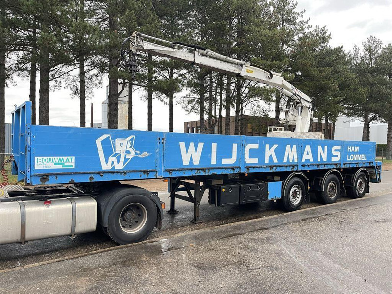 Kwb STEENOPLEGGER KRAAN HIAB R130-F2 - 2x EXT + ROTATOR - 2x STUURASSEN - SCHIJFREMMEN - SAF ASSEN - Návěs valník/ Plato: obrázek 1 Kwb STEENOPLEGGER KRAAN HIAB R130-F2 - 2x EXT + ROTATOR - 2x STUURASSEN - SCHIJFREMMEN - SAF ASSEN - Návěs valník/ Plato: obrázek 1