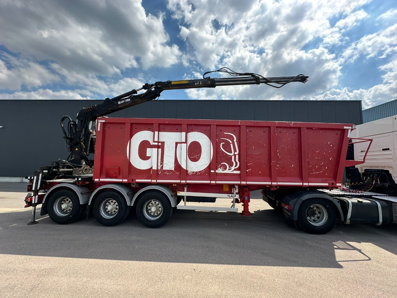LAG 3-AXLES ALU BOX + CRANE JONSORED 1090 DT-CORTO + CABIN - 2x EXTENDABLE - 5/6 F - BELGIAN PAPERS - Návěs valník/ Plato: obrázek 3 LAG 3-AXLES ALU BOX + CRANE JONSORED 1090 DT-CORTO + CABIN - 2x EXTENDABLE - 5/6 F - BELGIAN PAPERS - Návěs valník/ Plato: obrázek 3