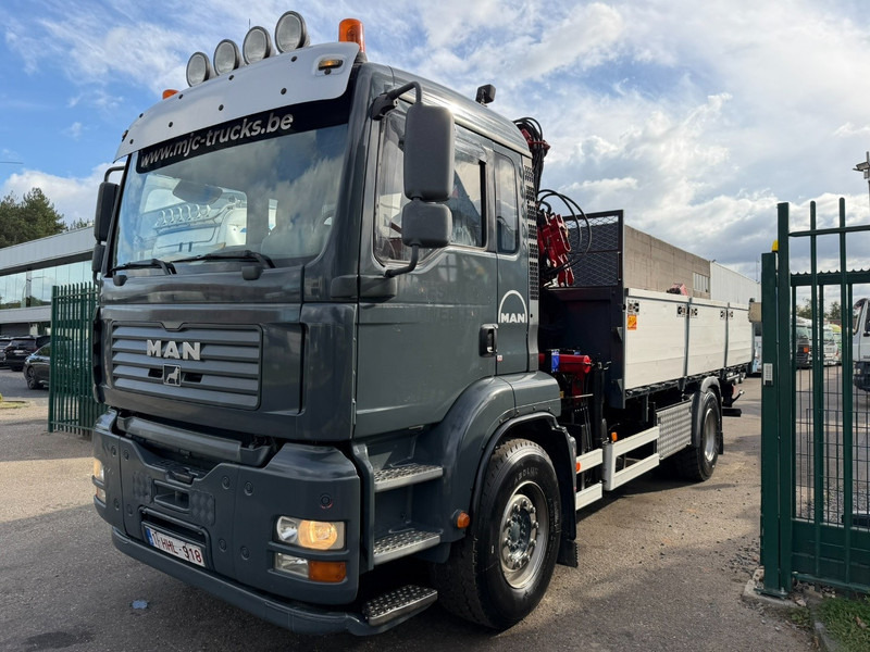 MAN TGA 18.350 4x2 TIPPER + CRANE HMF 1110 K2 + ROTATOR - STEEL SPRING / BLATT / BALLESTAS / LAMES - BE TRUCK - Sklápěč, Auto s hydraulickou rukou: obrázek 4 MAN TGA 18.350 4x2 TIPPER + CRANE HMF 1110 K2 + ROTATOR - STEEL SPRING / BLATT / BALLESTAS / LAMES - BE TRUCK - Sklápěč, Auto s hydraulickou rukou: obrázek 4