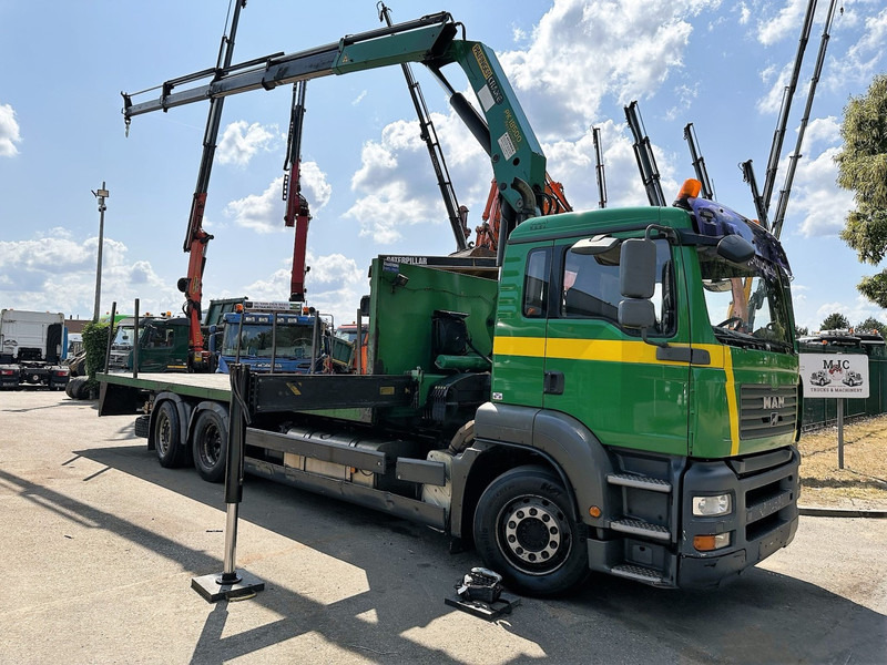 MAN TGA 26.360 6X2 BL + CRANE PALFINGER PK 18500 (4x) - LIFT + STEERING AXLE - PLATFORM 7m75 - MANUAL GEARBOX - Auto s hydraulickou rukou: obrázek 1 MAN TGA 26.360 6X2 BL + CRANE PALFINGER PK 18500 (4x) - LIFT + STEERING AXLE - PLATFORM 7m75 - MANUAL GEARBOX - Auto s hydraulickou rukou: obrázek 1