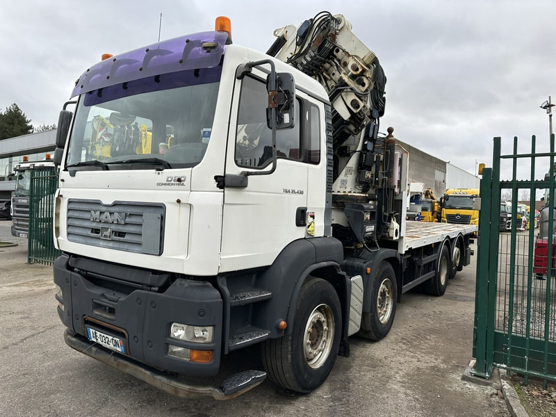 MAN TGA 35.430 8x2 + KRAN HIAB 700 E-6 + JIB 165X-3 - RETARDER - PRITSCHE 6m70~8m50 EXTENDABLE - MANUAL GEARBOX ZF - LIFT + STEERING AXLE - Nákladní automobil valníkový/ Plošinový, Auto s hydraulickou rukou: obrázek 2 MAN TGA 35.430 8x2 + KRAN HIAB 700 E-6 + JIB 165X-3 - RETARDER - PRITSCHE 6m70~8m50 EXTENDABLE - MANUAL GEARBOX ZF - LIFT + STEERING AXLE - Nákladní automobil valníkový/ Plošinový, Auto s hydraulickou rukou: obrázek 2