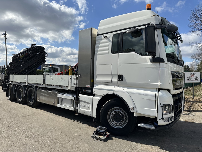 MAN TGX 35.420 8x4-4 TRIDEM PRTISCHE 6m40 + KRAN (26m!) HIAB X-HIPRO 408 E-5 + JIB 100X-5 - *306.245km* - BE TRUCK - Nákladní automobil valníkový/ Plošinový, Auto s hydraulickou rukou: obrázek 1 MAN TGX 35.420 8x4-4 TRIDEM PRTISCHE 6m40 + KRAN (26m!) HIAB X-HIPRO 408 E-5 + JIB 100X-5 - *306.245km* - BE TRUCK - Nákladní automobil valníkový/ Plošinový, Auto s hydraulickou rukou: obrázek 1
