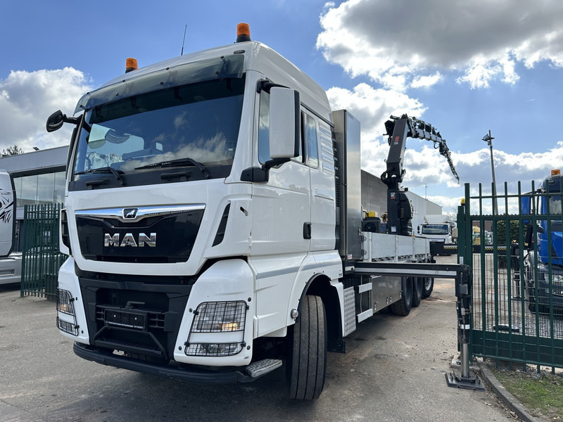 MAN TGX 35.420 8x4-4 TRIDEM PRTISCHE 6m40 + KRAN (26m!) HIAB X-HIPRO 408 E-5 + JIB 100X-5 - *306.245km* - BE TRUCK - Nákladní automobil valníkový/ Plošinový, Auto s hydraulickou rukou: obrázek 4 MAN TGX 35.420 8x4-4 TRIDEM PRTISCHE 6m40 + KRAN (26m!) HIAB X-HIPRO 408 E-5 + JIB 100X-5 - *306.245km* - BE TRUCK - Nákladní automobil valníkový/ Plošinový, Auto s hydraulickou rukou: obrázek 4