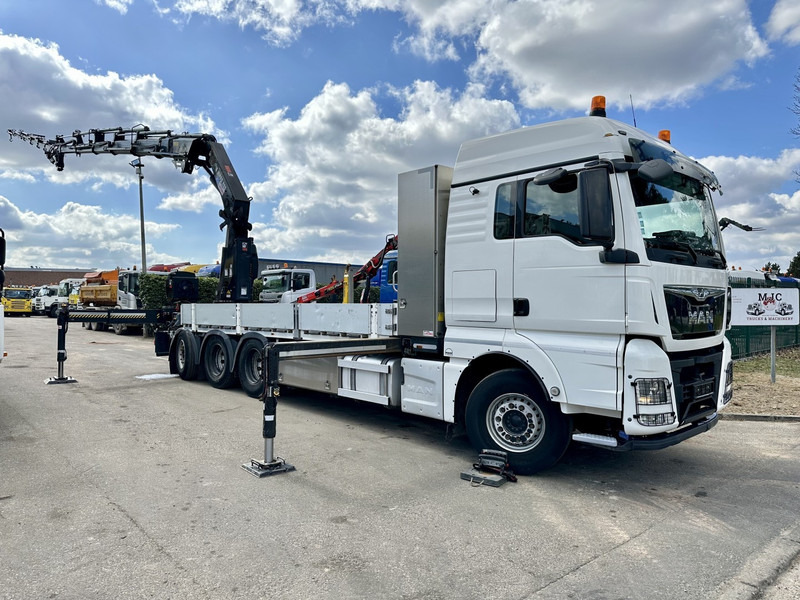 MAN TGX 35.420 8x4-4 TRIDEM PRTISCHE 6m40 + KRAN (26m!) HIAB X-HIPRO 408 E-5 + JIB 100X-5 - *306.245km* - BE TRUCK - Nákladní automobil valníkový/ Plošinový, Auto s hydraulickou rukou: obrázek 2 MAN TGX 35.420 8x4-4 TRIDEM PRTISCHE 6m40 + KRAN (26m!) HIAB X-HIPRO 408 E-5 + JIB 100X-5 - *306.245km* - BE TRUCK - Nákladní automobil valníkový/ Plošinový, Auto s hydraulickou rukou: obrázek 2
