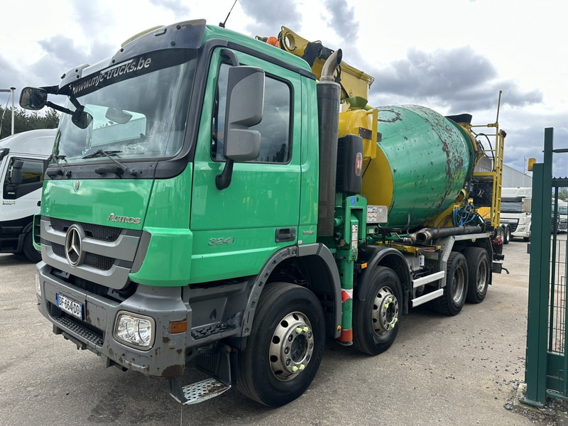 Mercedes-Benz ACTROS 3241 8x4 PUMI PM M 21-3 (21m) Putzmeister - *238.000km* / 1586H - EPS - BLADVERING / NAAFREDUCTIE - Autodomíchávač: obrázek 3 Mercedes-Benz ACTROS 3241 8x4 PUMI PM M 21-3 (21m) Putzmeister - *238.000km* / 1586H - EPS - BLADVERING / NAAFREDUCTIE - Autodomíchávač: obrázek 3
