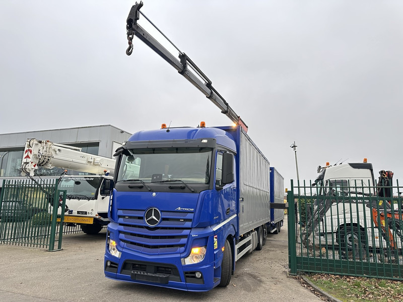 Mercedes-Benz Actros 2645 6x2 105m³ JUMBO + RETARDER + KRAN PALFINGER PK 19.001 SLD (4x) + RADIO - *FULL AIR* - FRIGO - EURO 6 - SAF AXLES - BELGIAN TRUCK - Skříňový nákladní auto, Auto s hydraulickou rukou: obrázek 4 Mercedes-Benz Actros 2645 6x2 105m³ JUMBO + RETARDER + KRAN PALFINGER PK 19.001 SLD (4x) + RADIO - *FULL AIR* - FRIGO - EURO 6 - SAF AXLES - BELGIAN TRUCK - Skříňový nákladní auto, Auto s hydraulickou rukou: obrázek 4