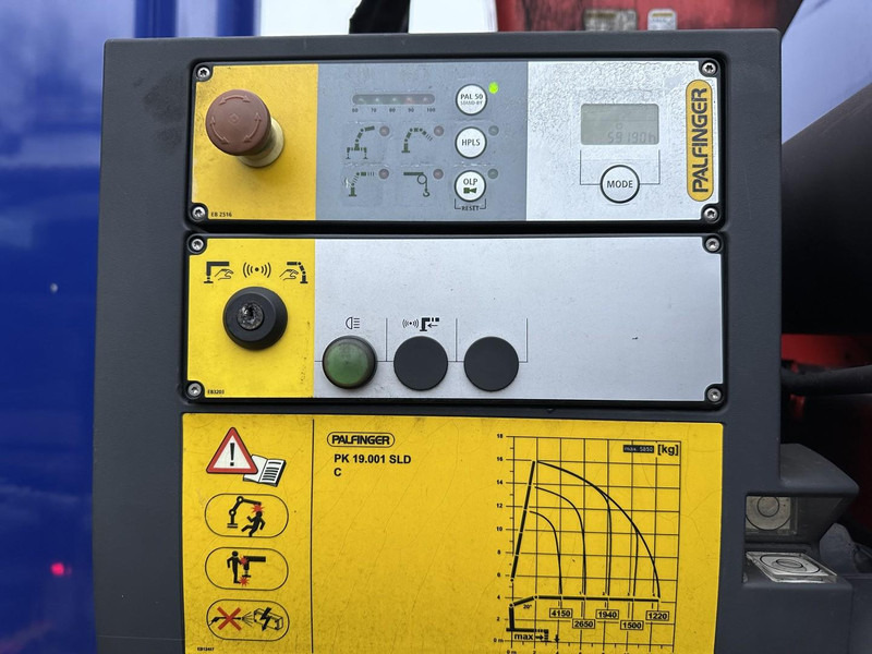 Skříňový nákladní auto, Auto s hydraulickou rukou Mercedes-Benz Actros 2645 6x2 105m³ JUMBO + RETARDER + KRAN PALFINGER PK 19.001 SLD (4x) + RADIO - *FULL AIR* - FRIGO - EURO 6 - SAF AXLES - BELGIAN TRUCK: obrázek 11